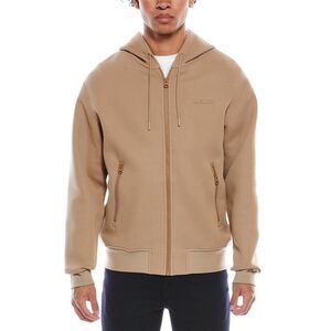 Mackage Mens  Krystos Zip Hoodie, Beige